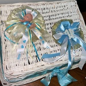 Baby Shower Boy Ribbons